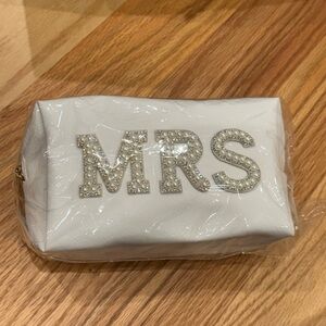 White MRS Cosmetic Bag